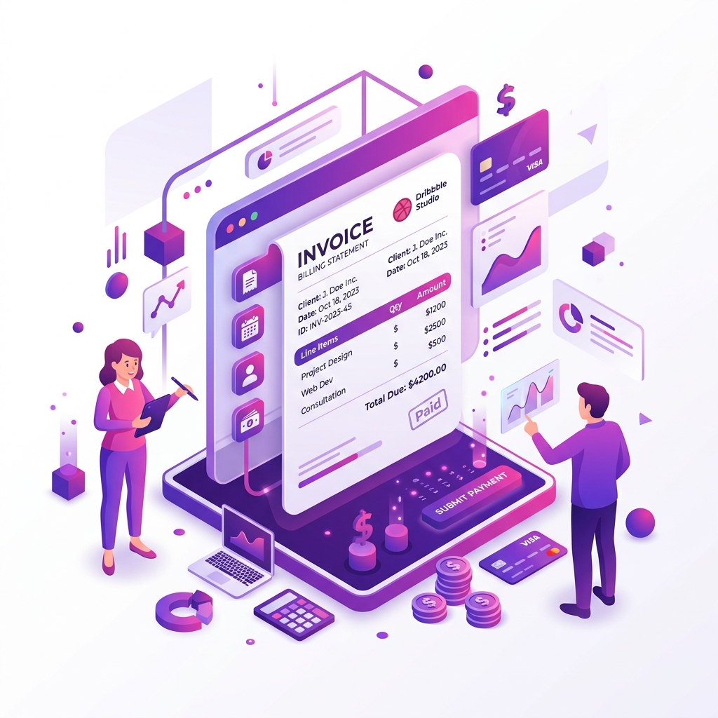 Pricing and Invoicing Illustration